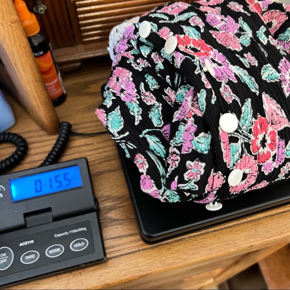 Vintage Fashion Bug Long Floral Dress with Corset Tie Back Size 22/24 cottage - Picture 15 of 15